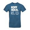 Kopf-hoch-sonst-sieht-man-dein-Doppelkinn-Shirt-Stone-Blue